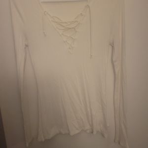 Express criss cross shirt